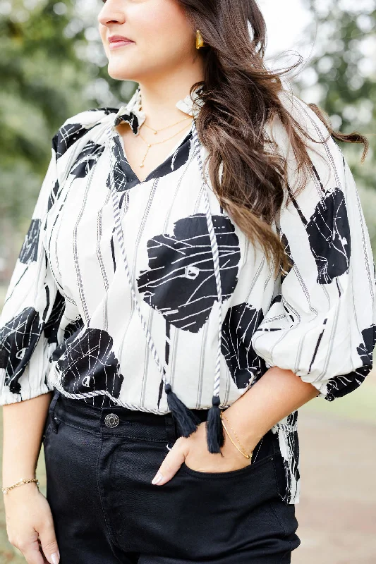 Rarest Kind of Love Blouse Flowy Bohemian Blouse