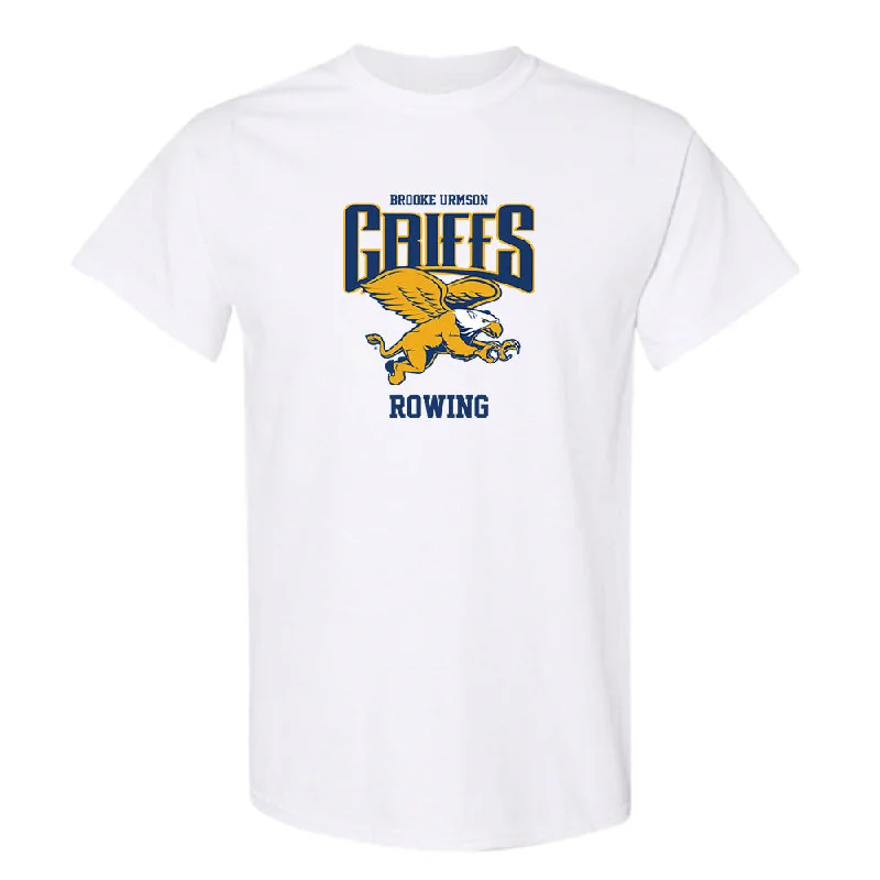 Canisius - NCAA Women's Rowing : Brooke Urmson - Classic Fashion Shersey T-Shirt-- Nylon Fabric Polyester Fabric Spandex Fabric Canisius - NCAA Women's Rowing : Brooke Urmson - Classic Fashion Shersey T-Shirt-- Nylon Fabric Polyester Fabric Spandex Fabric