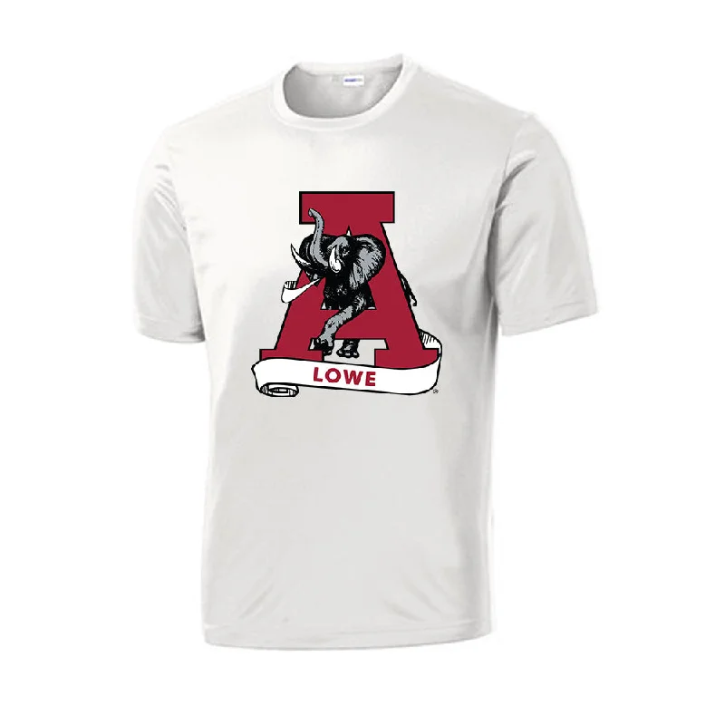 Alabama - NCAA Women's Rowing : Lauren Lowe - Activewear T-Shirt-- Rayon Velvet Corduroy Alabama - NCAA Women's Rowing : Lauren Lowe - Activewear T-Shirt-- Rayon Velvet Corduroy