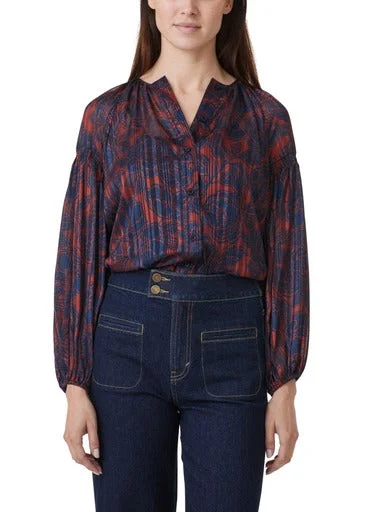 Ballon Blouse Lightweight Floral Blouse