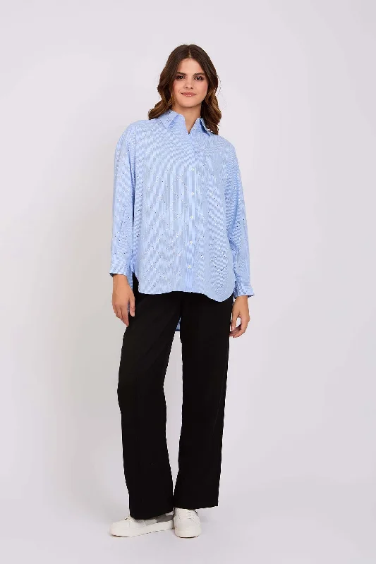 Blouse Casual Button Blouse