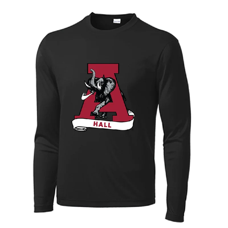 Alabama - NCAA Women's Rowing : Lizzie Hall - Activewear Long Sleeve T-Shirt-- Zippered Front Buttoned Front Snap Front Alabama - NCAA Women's Rowing : Lizzie Hall - Activewear Long Sleeve T-Shirt-- Zippered Front Buttoned Front Snap Front