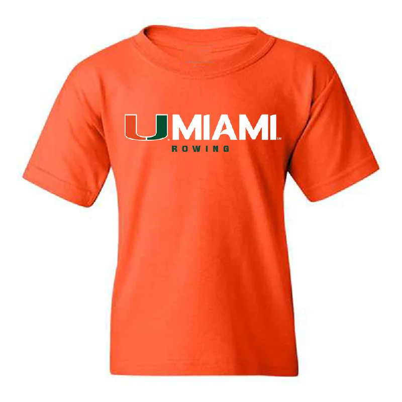 Miami - NCAA Women's Rowing : Trinity Ferebee - Classic Shersey Youth T-Shirt-- Jersey Fabric Tulle Fabric Batik Fabric Miami - NCAA Women's Rowing : Trinity Ferebee - Classic Shersey Youth T-Shirt-- Jersey Fabric Tulle Fabric Batik Fabric