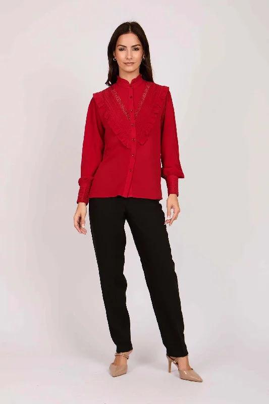 Blouse Elegant Embroidery Blouse