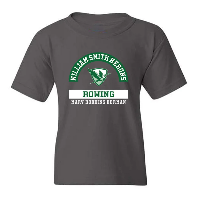 HWS - NCAA Women's Rowing : Mary Robbins Herman - Classic Fashion Shersey Youth T-Shirt-- Collared Crew Neck Turtle Neck HWS - NCAA Women's Rowing : Mary Robbins Herman - Classic Fashion Shersey Youth T-Shirt-- Collared Crew Neck Turtle Neck