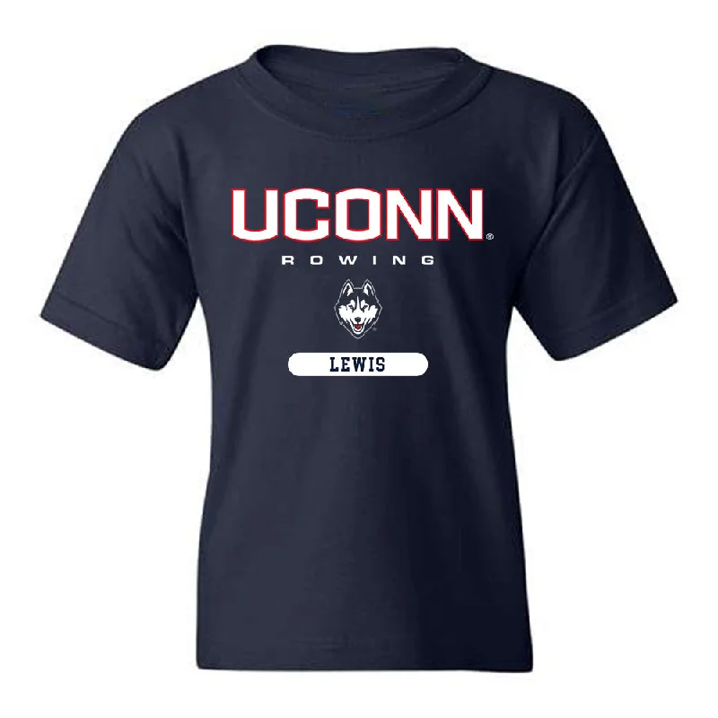 UConn - NCAA Women's Rowing : Alexa Lewis - Classic Shersey Youth T-Shirt-- Anti-Pilling Machine Wash Handmade