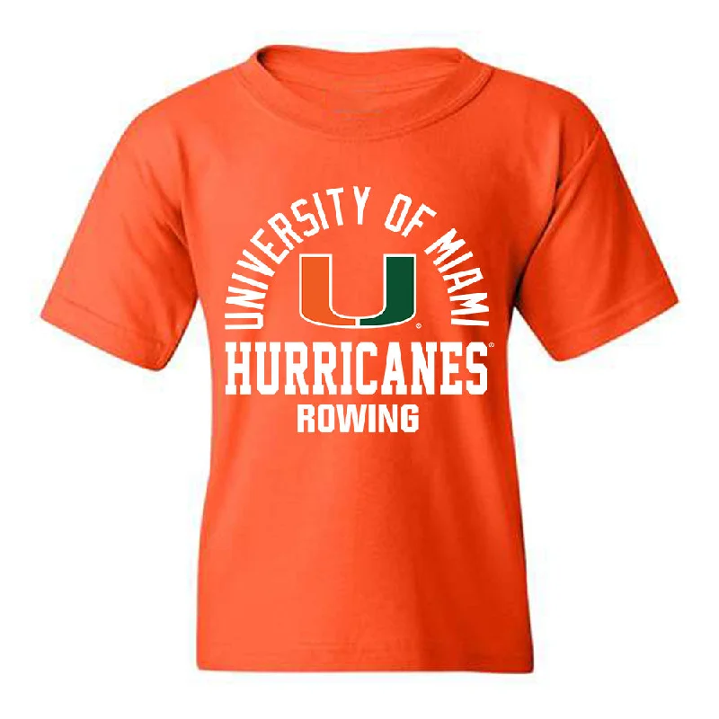 Miami - NCAA Women's Rowing : Holliday Prichard - Classic Shersey Youth T-Shirt-- Terry Blend Velvet Blend Canvas Blend Miami - NCAA Women's Rowing : Holliday Prichard - Classic Shersey Youth T-Shirt-- Terry Blend Velvet Blend Canvas Blend