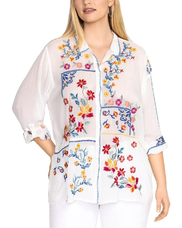 Johnny Was Zodea Blouse Boho Chic Blouse