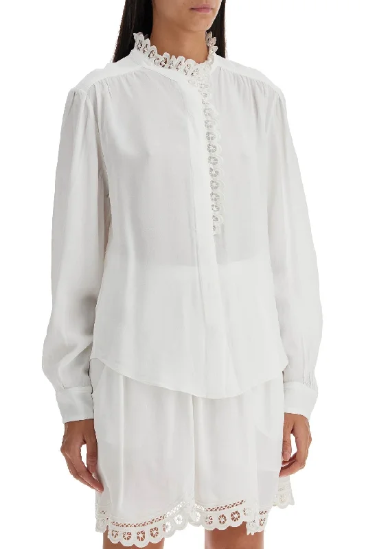 Isabel Marant Etoile Estela Blouse Vintage Lace Blouse