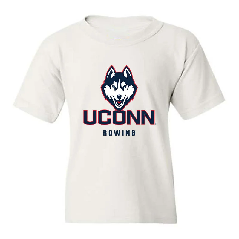 UConn - NCAA Women's Rowing : Alexa Lewis - Classic Shersey Youth T-Shirt-- Graphic T-Shirt Round Neck Polyester