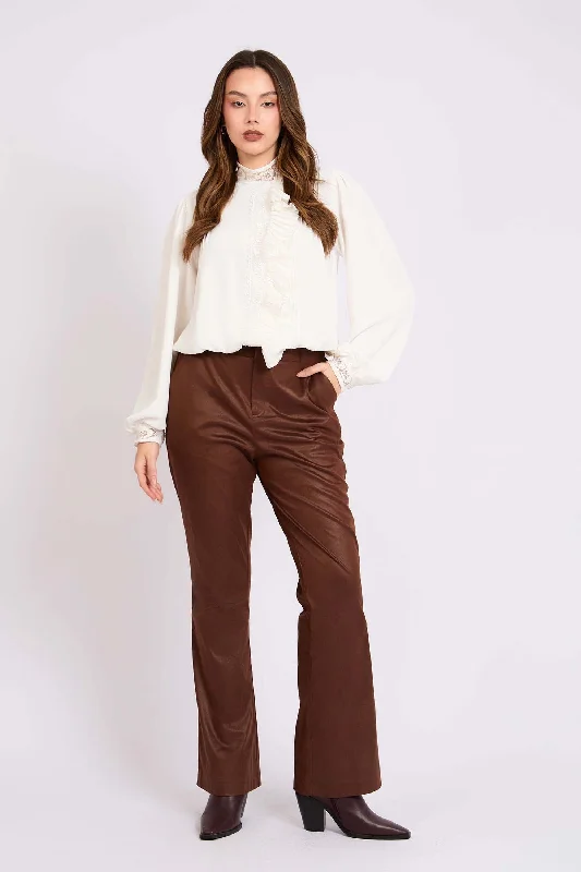 Blouse Semi-Sheer Blouse