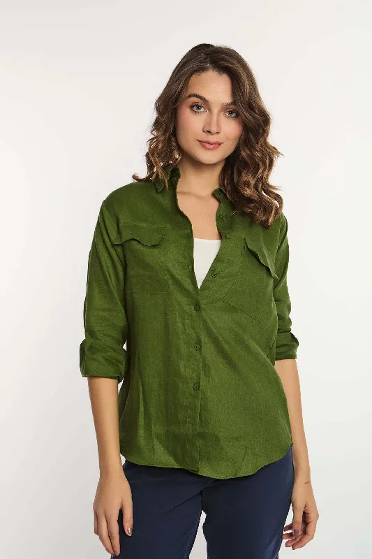 Blouse Off-Shoulder Wrap Blouse