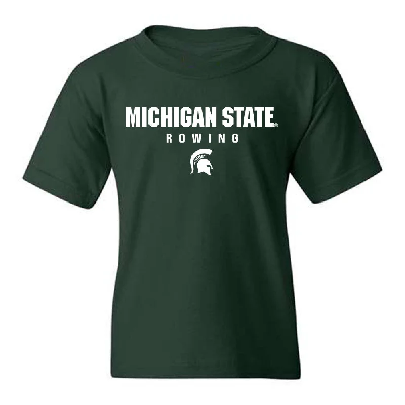 Michigan State - NCAA Women's Rowing : Mya Bretzke - Classic Shersey Youth T-Shirt-- Welt Pockets Slit Pockets
