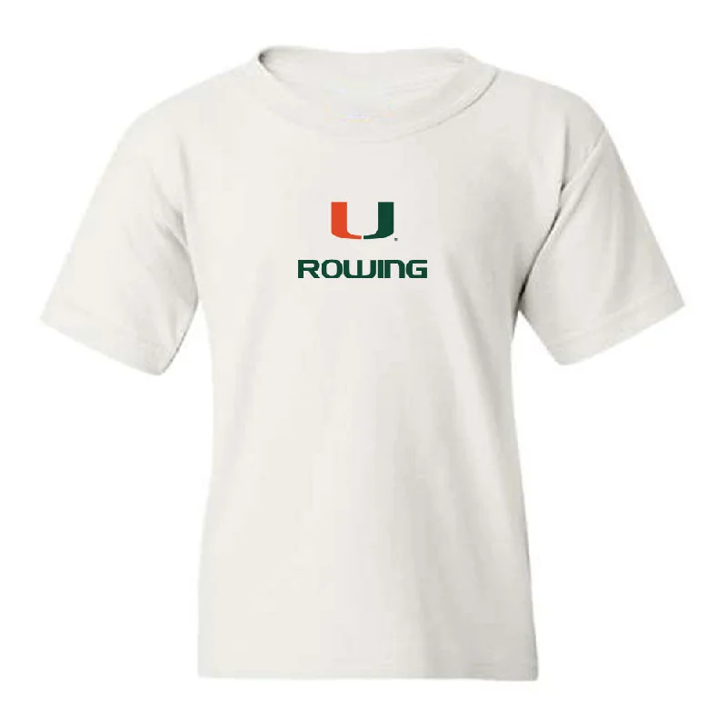 Miami - NCAA Women's Rowing : Trinity Ferebee - Classic Shersey Youth T-Shirt-- Fleece Fabric Down Fabric Feather Fabric Miami - NCAA Women's Rowing : Trinity Ferebee - Classic Shersey Youth T-Shirt-- Fleece Fabric Down Fabric Feather Fabric