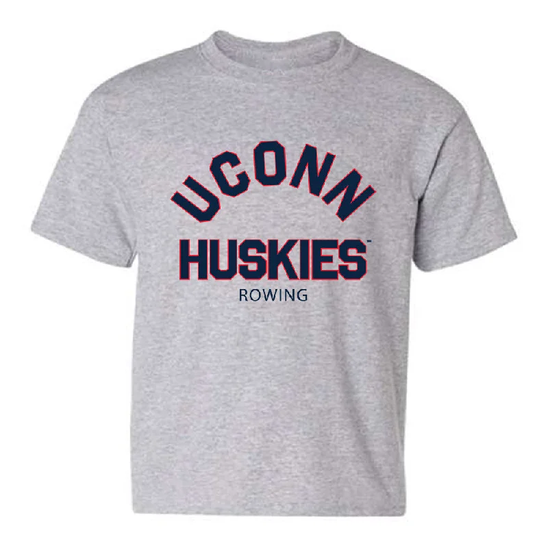UConn - NCAA Women's Rowing : Alexa Lewis - Classic Shersey Youth T-Shirt-- Hooded Caped Shawl Collar