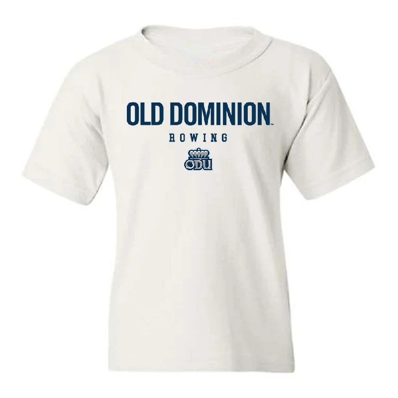 Old Dominion - NCAA Women's Rowing : Caroline Cotton - Classic Shersey Youth T-Shirt-- Cashmere Blend Cotton Blend Poly Blend