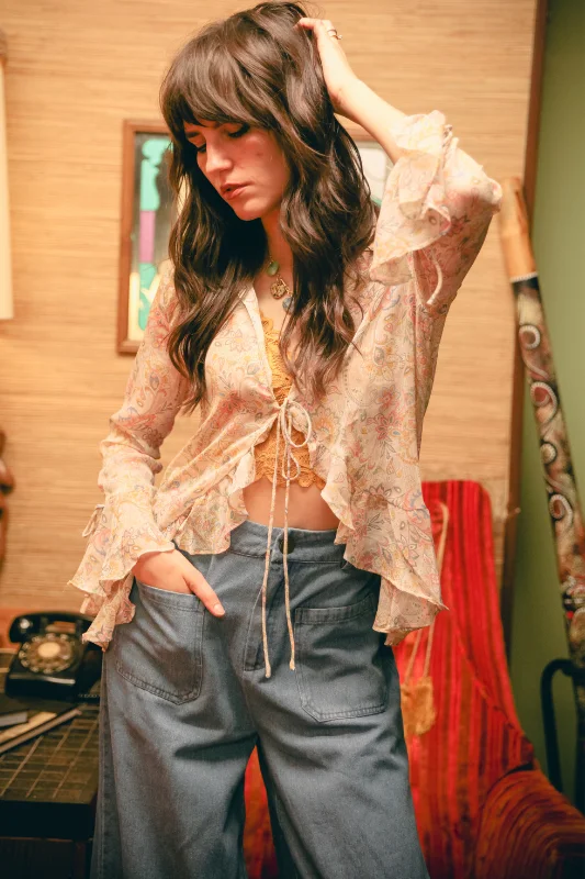 Penelope Blouse<br>***Last One*** Double-Layered Blouse