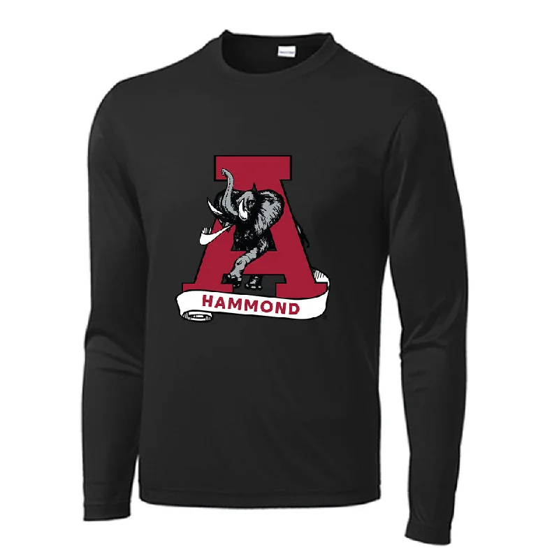 Alabama - NCAA Women's Rowing : Hayden Hammond - Activewear Long Sleeve T-Shirt-- Lace Blend Ribbed Blend Corduroy Blend Alabama - NCAA Women's Rowing : Hayden Hammond - Activewear Long Sleeve T-Shirt-- Lace Blend Ribbed Blend Corduroy Blend