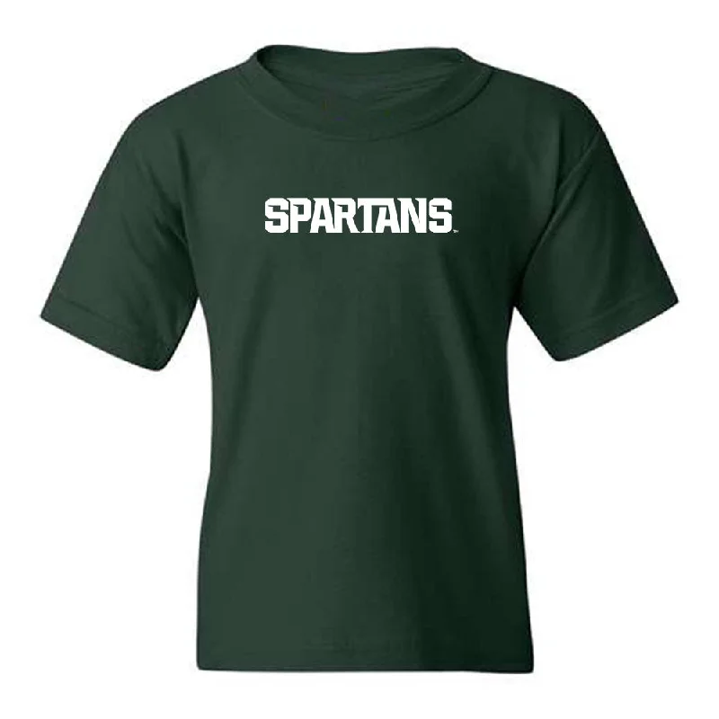 Michigan State - NCAA Women's Rowing : Mya Bretzke - Generic Shersey Youth T-Shirt-- Front Pockets Side Pockets Patch Pockets
