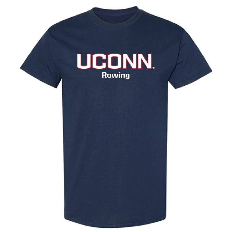 UConn - NCAA Women's Rowing : Evelyn Erofeyev - Classic Shersey T-Shirt-- Mesh Blend Leather Blend Suede Blend