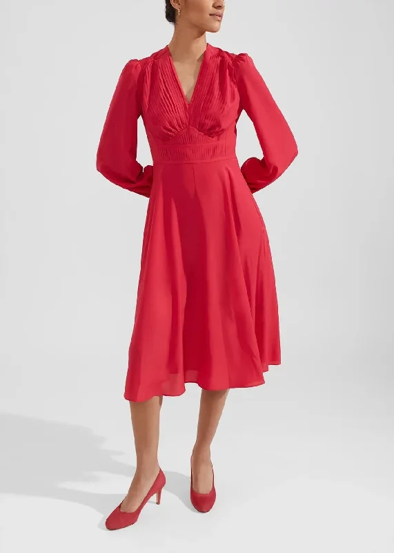 Adrianna Dress 0124/5126/9045l00 Rouge-Pink Tunics Evening elegant