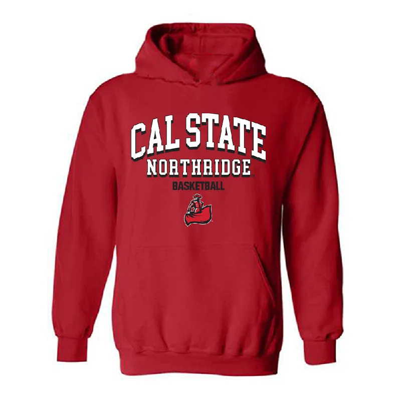 CSUN - NCAA Women's Basketball : Kylie Robertson - Classic Shersey Hooded Sweatshirt Hoodie with Relaxed Fit Easy Casual