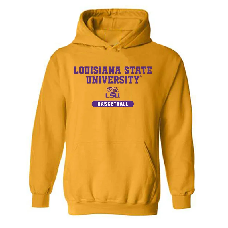 LSU - NCAA Women's Basketball : Mikaylah Williams - Classic Shersey Hooded Sweatshirt Hoodie with Ribbed Neckline Snug Warm