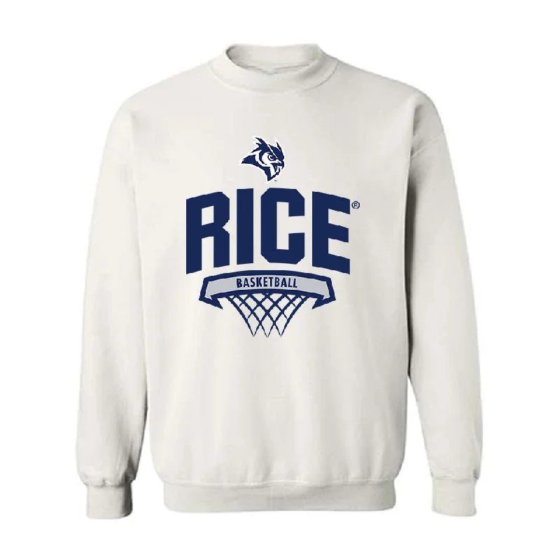 Rice - NCAA Women's Basketball : Jill Twiehaus - Sports Shersey Crewneck Sweatshirt Hoodie with Tied Waist Feminine Flattering