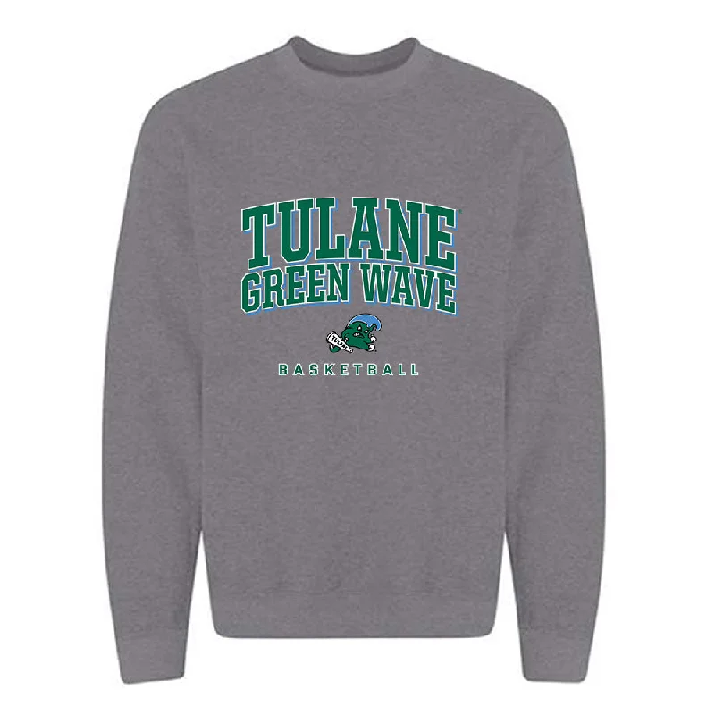 Tulane - NCAA Women's Basketball : Kianni Westbrook - Classic Shersey Crewneck Sweatshirt Hoodie with Front Slit Layering Stylish Tulane - NCAA Women's Basketball : Kianni Westbrook - Classic Shersey Crewneck Sweatshirt Hoodie with Front Slit Layering Stylish