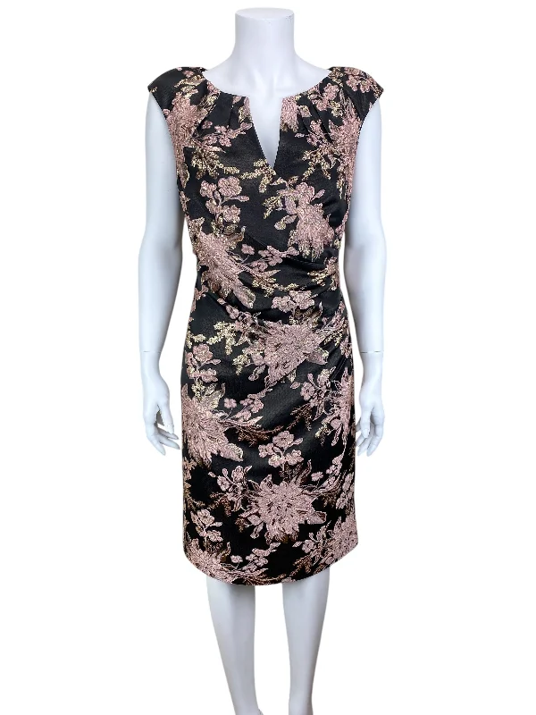 Adrianna Papell Women's Metallic Damask Floral Sheath Dress Gold Size 10 Tunics Favorite customer Adrianna Papell Women's Metallic Damask Floral Sheath Dress Gold Size 10 Tunics Favorite customer