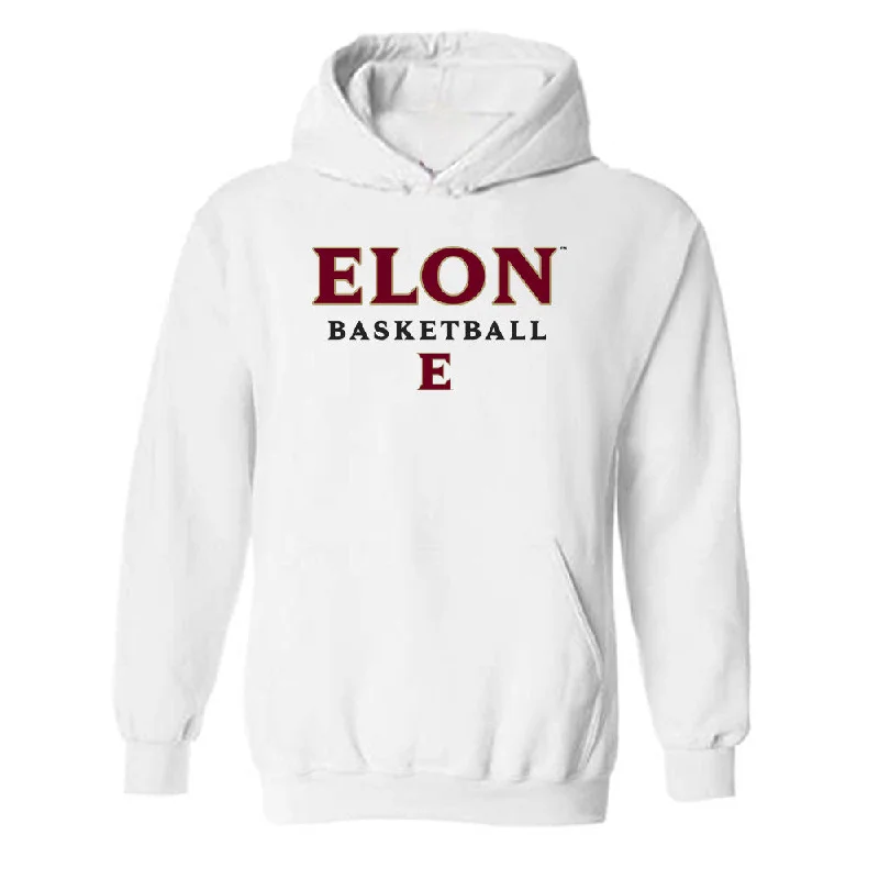 Elon - NCAA Women's Basketball : Hannah Dereje - Classic Shersey Hooded Sweatshirt Hoodie with Lace Feminine Delicate Elon - NCAA Women's Basketball : Hannah Dereje - Classic Shersey Hooded Sweatshirt Hoodie with Lace Feminine Delicate