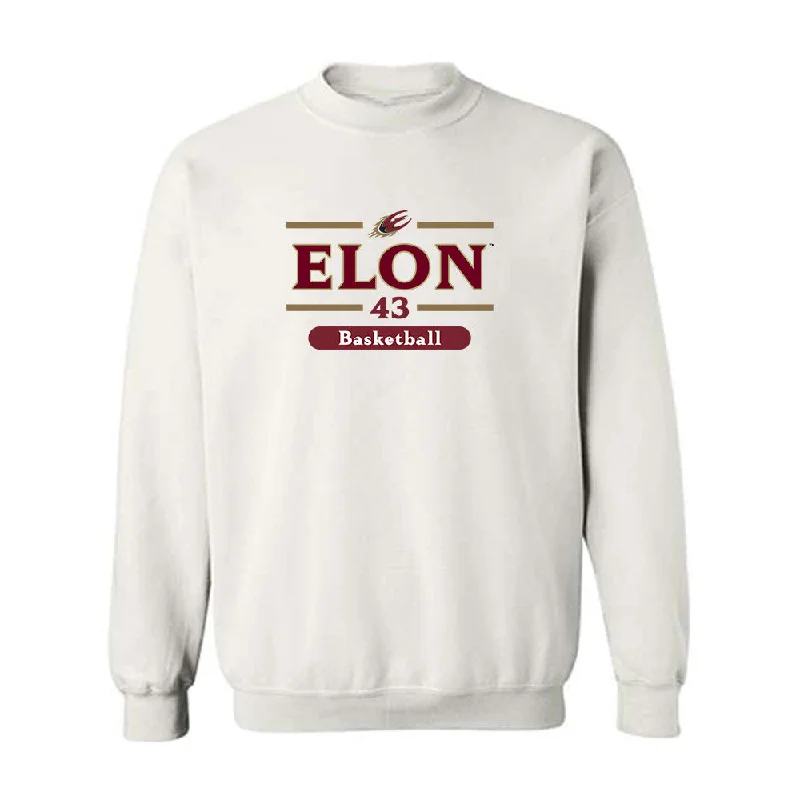 Elon - NCAA Women's Basketball : Hannah Dereje - Classic Fashion Shersey Crewneck Sweatshirt Hoodie with Mesh Breathable Sporty Elon - NCAA Women's Basketball : Hannah Dereje - Classic Fashion Shersey Crewneck Sweatshirt Hoodie with Mesh Breathable Sporty