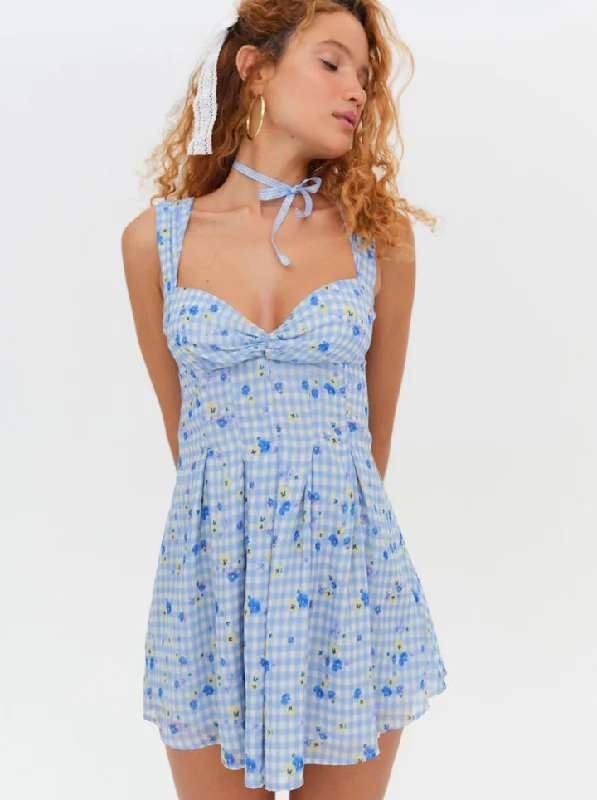 FOR LOVE AND LEMONS August Mini Dress Comfortable Casual Mini Dress