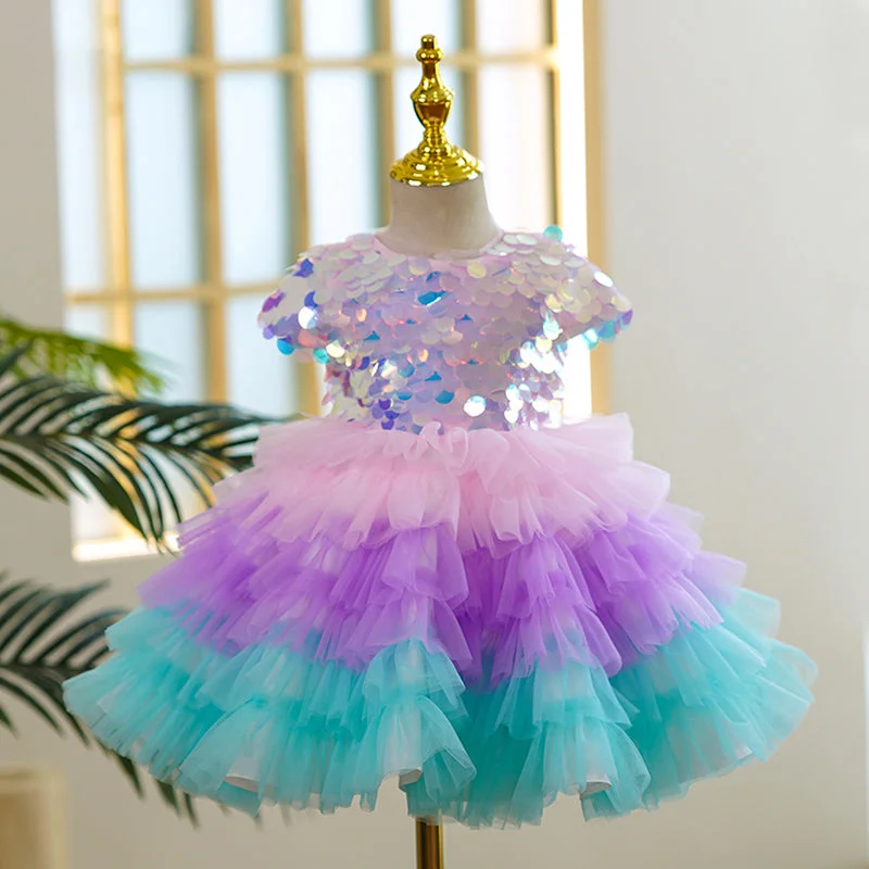 Baby Girls Colorful Sequins Princess Dress Toddler Christmas Dress Little Girl Party Dress Tunics Chinos classic Baby Girls Colorful Sequins Princess Dress Toddler Christmas Dress Little Girl Party Dress Tunics Chinos classic