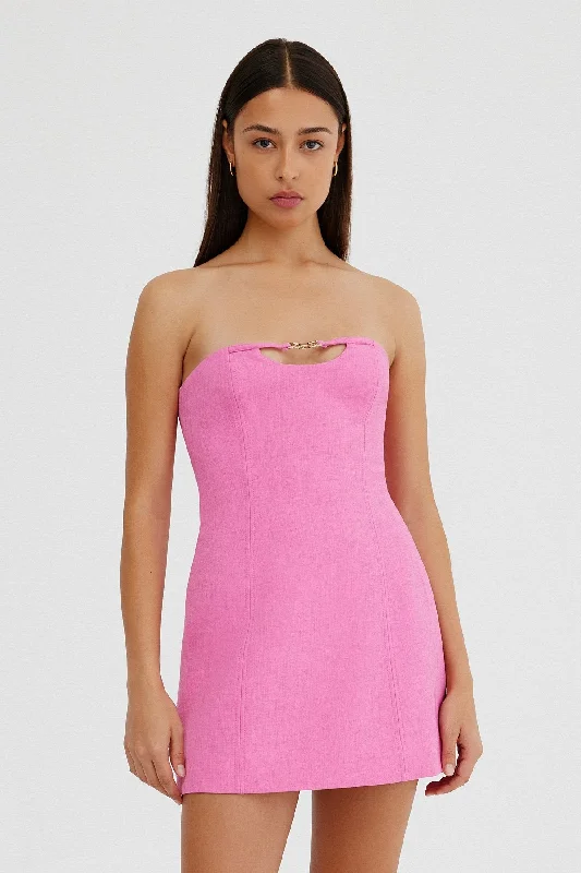 Significant Other Hayden Mini Dress Trendy Wraparound Mini Dress