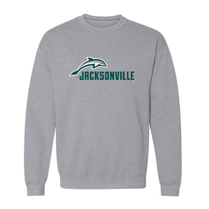 Jacksonville - NCAA Women's Basketball : Sana'a Garrett - Classic Shersey Crewneck Sweatshirt Hoodie with Hem Fringe Bohemian Relaxed