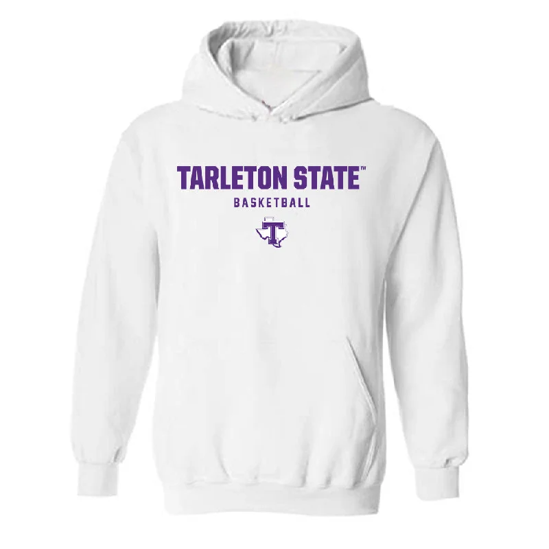 Tarleton State - NCAA Women's Basketball : Arieona Rosborough - Classic Shersey Hooded Sweatshirt Hoodie Sweatshirt Pullover Tarleton State - NCAA Women's Basketball : Arieona Rosborough - Classic Shersey Hooded Sweatshirt Hoodie Sweatshirt Pullover
