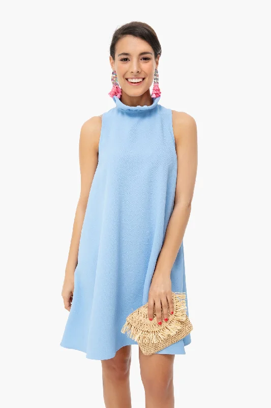 Light Blue Blythe Dress Tunics Designer luxury
