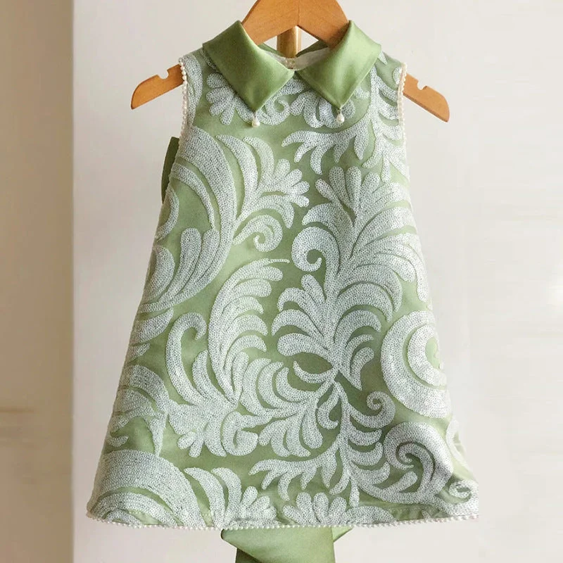 Baby Girl Birthday Party Dresses Girl Summer Sleeveless Retro Elegant Cute Formal Dresses Shift Classic Vintage Baby Girl Birthday Party Dresses Girl Summer Sleeveless Retro Elegant Cute Formal Dresses Shift Classic Vintage