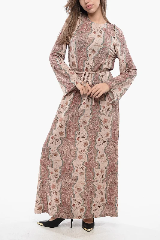 AllSaints Patterned SUSANNAH Dress with Detachable Sleeves Tunics Favorite customer