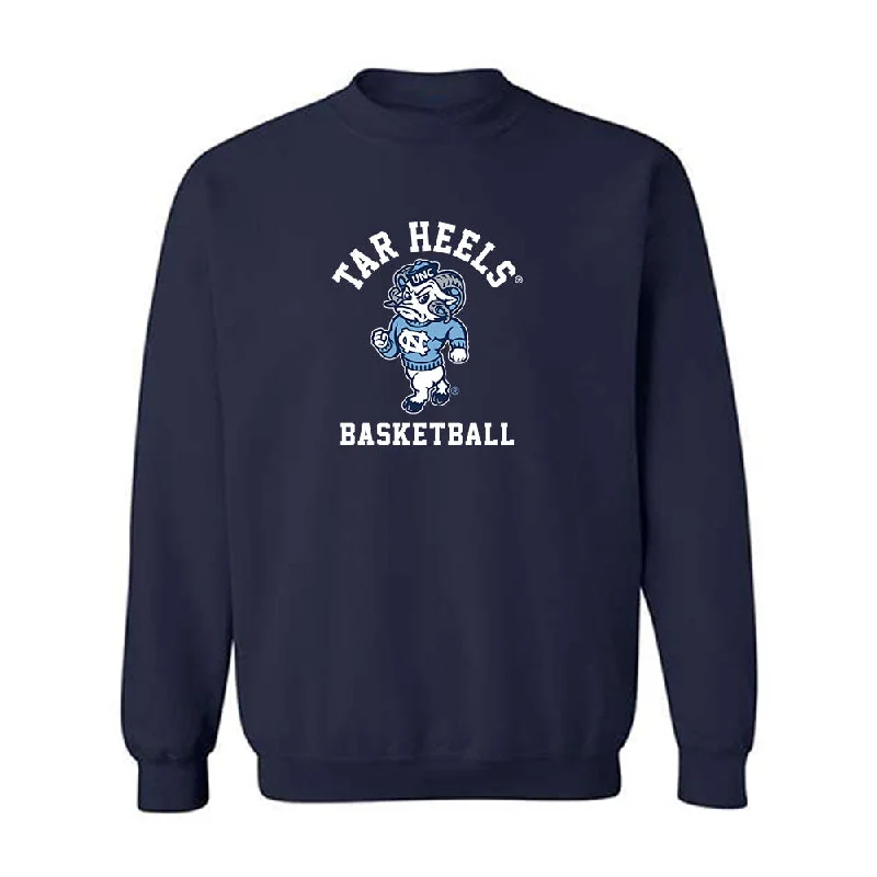 UNC - NCAA Women's Basketball : Trayanna Crisp - Classic Shersey Crewneck Sweatshirt Hoodie with Mock Neck Collared Structured UNC - NCAA Women's Basketball : Trayanna Crisp - Classic Shersey Crewneck Sweatshirt Hoodie with Mock Neck Collared Structured