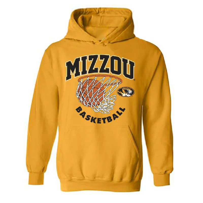 Missouri - NCAA Women's Basketball : Lucija Milkovic - Sports Shersey Hooded Sweatshirt Hoodie with Sequins Glamorous Eye-catching