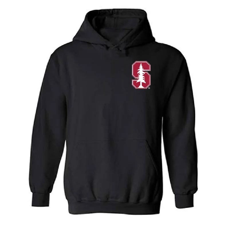 Stanford - NCAA Women's Basketball : Shay Ijiwoye - Hooded Sweatshirt Hoodie with Patch Decorative Personalized Stanford - NCAA Women's Basketball : Shay Ijiwoye - Hooded Sweatshirt Hoodie with Patch Decorative Personalized