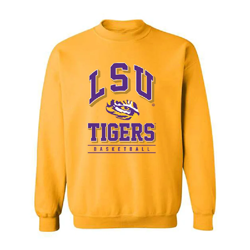 LSU - NCAA Women's Basketball : Mikaylah Williams - Classic Shersey Crewneck Sweatshirt Hoodie with Tied Waist Feminine Flattering