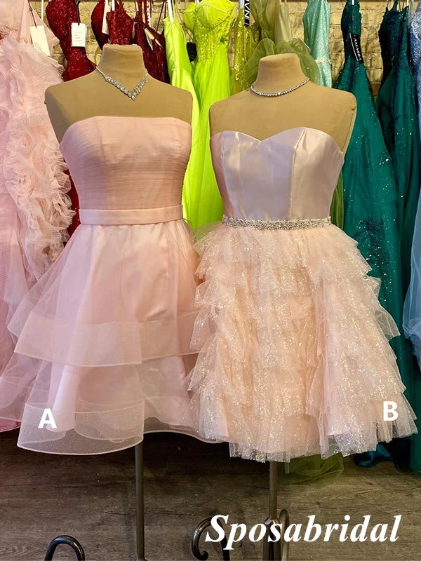Mismatched Sweetheart Sleeveless A-Line Mini Dresses/ Homecoming Dresses, PD3626 Fashionable Boho-Chic Mini Dress Mismatched Sweetheart Sleeveless A-Line Mini Dresses/ Homecoming Dresses, PD3626 Fashionable Boho-Chic Mini Dress