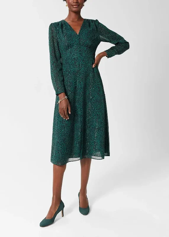 Danica Dress 0222/5244/9322l00 Sea-Green Tunics Cozy soft