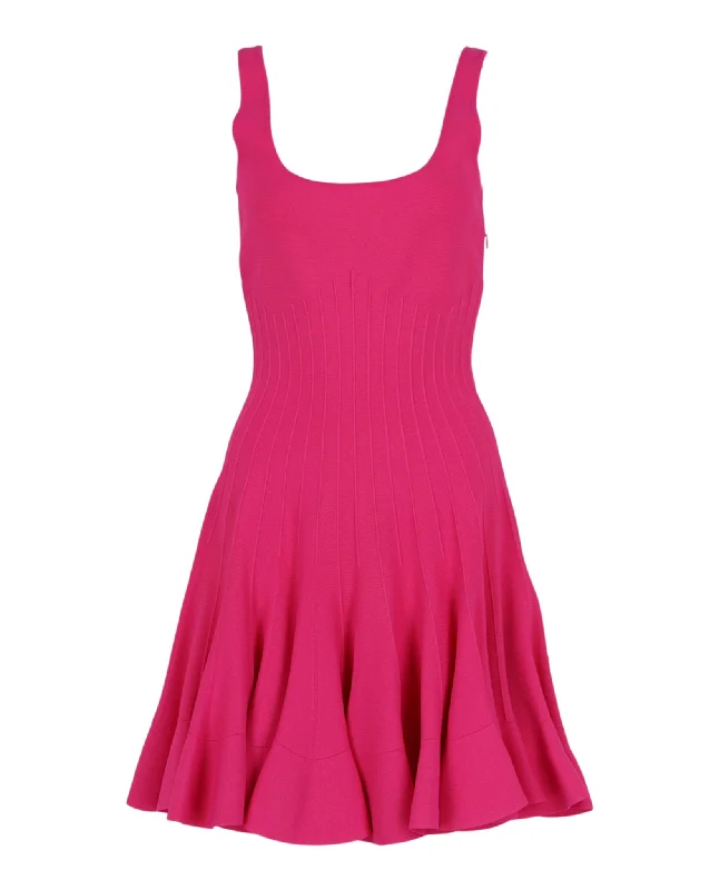 Alexander McQueen Womens Sleeveless Ruffle Dress Tunics Exclusive limited