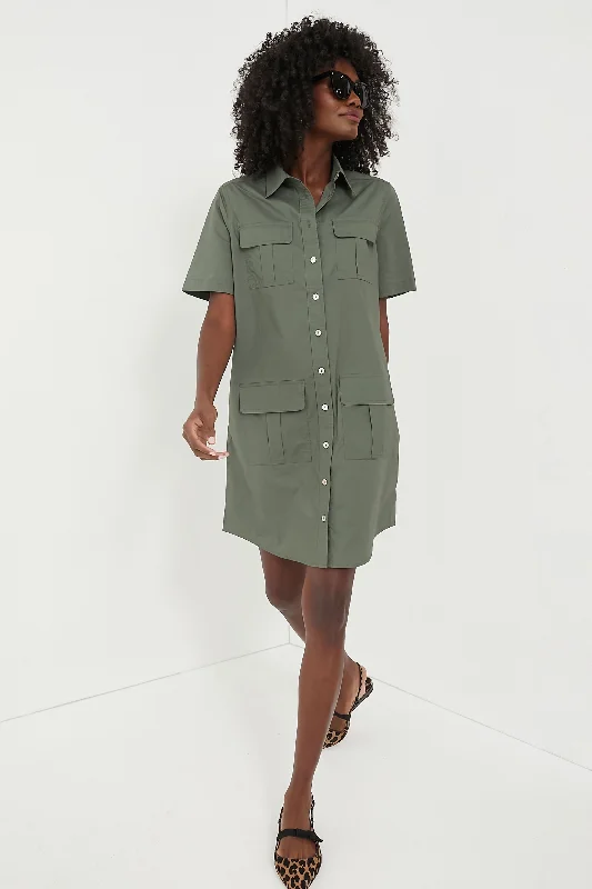 Olive Nala Dress Boat Neckline Classic