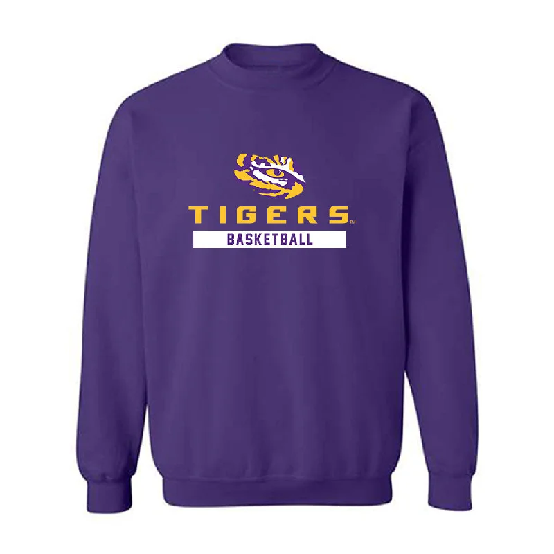 LSU - NCAA Women's Basketball : Mikaylah Williams - Classic Shersey Crewneck Sweatshirt Hoodie with Full-Zip Functional Layering