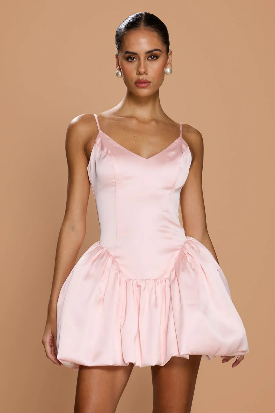 Sonya Moda Aliya Mini Dress Comfortable Off-Shoulder Mini Dress